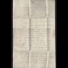 1837 Altbrief MAGDEBURG Bügelstempel nach Klein Ammensleben mit Inhalt (32094