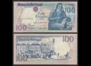 Portugal - 100 Escudos Banknote 1985 - Pick 178e F (4) (32049