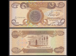 IRAK - IRAQ 1000 Dinars Banknote 2003 Pick 93a UNC (1) (31988