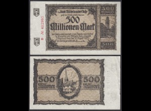 Mülheim Ruhr 500 Millionen Mark NOTGELD Gutschein 1923 (32285