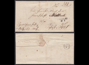 1838 NICOLAI L2 in Schlesien alter Brief mit Inhalt (32465