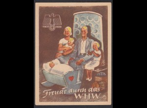 Propaganda WHW Türblatt - Freude durch das WHW 1937/ 1938 (32505
