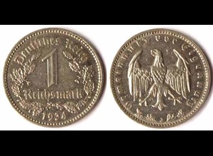 Deutsches Reich - 1 Reichsmark 1934 J - 3.Reich Jäger 354 (112