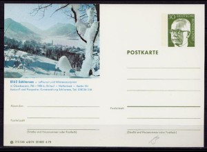 BRD Bundesrepublik Ganzsache Bildpostkarte 8162 Schliersee (d075