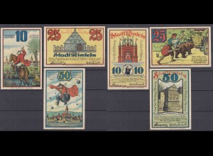 GERMANY - 1920 RINTELN 10, 25, 50 Pfennig NOTGELD 3 nice pieces