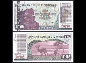 Simbabwe - Zimbabwe 1 Tricentillionen Dollars 2008 UNC (1) (32591