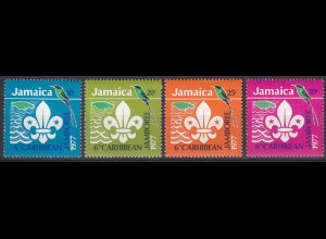 Jamaica Pfadfinder SCOUTS Satz SET 1977 ** (5310