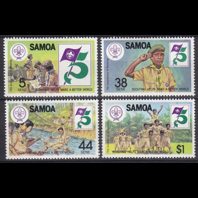 Samoa Pfadfinder SCOUTS Satz Set ** (5312
