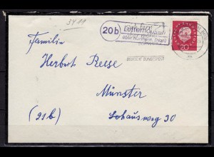 Brief Posthilfstelle Lutterhausen über Northeim (6015