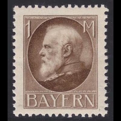 Bayern Bavaria 1 Mark Mi.Nr. 104I * geprüft Helbig BPP (10403