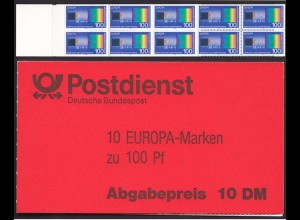 Bund Markenheftchen 30 Germany Booklet EUROPA CEPT ** (8312
