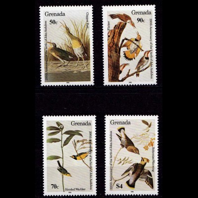 Grenada Birds Animals Wildlife Set ** 1985 Mi.No. 1343-1346 (9313