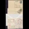 Dülmen 4 Karten/Umschläge D.Reich bis BRD versch. Stempel + SST (10210