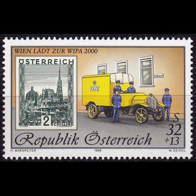 Österreich Mi. 2270 I ** Internationale Briefmarken-Ausstellung 1998 (11066
