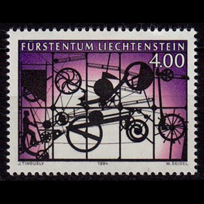 Liechtenstein Zeitgenössische Kunst 1994 Mi 1084** unter Postpreis (c067
