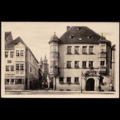 AK Bayreuth Altes Gasthaus Brautgasse ansehen (8528
