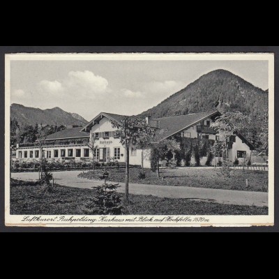 AK Ruhpolding Kurhaus 1941 nach Werne (16732