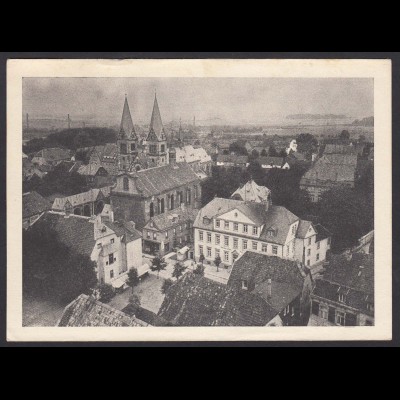 AK Werl Wallfahrtskirche und Hausansichten als Stempelvorlage genutzt (16990