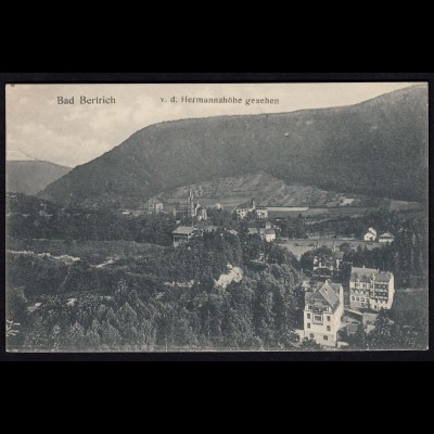 AK Bad Bertrich Eifel 1908 Obenansicht nach Münster (17194