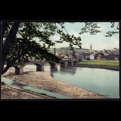  AK Velbert 1913 Gesamtansicht Brücke nach Wetter (17276 