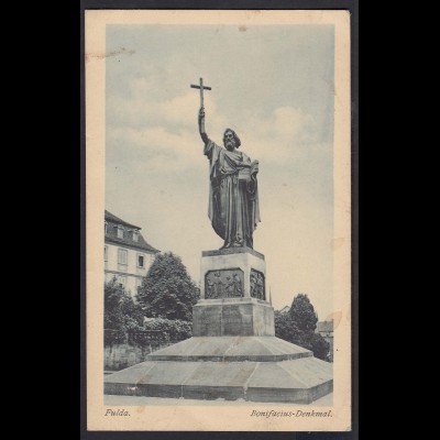 AK Fulda Bonifacius-Denkmal Feldpost (17395