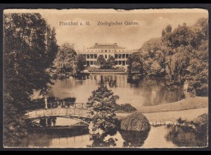 AK Frankfurt a. Main Zoologischer Garten 1912 (17424