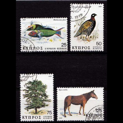 Zypern 1975 Vögel Birds Animals gestempelt (9767