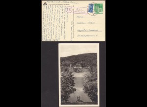 AK Asel über Korbach Posthilfstelle/Landpost Jugendherberge 1951 (12214