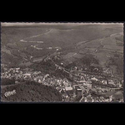 AK Cekade Luftbild Gemünde Eifel 1955 (12248