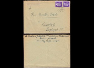 Posthilstelle/Landpost Grossholbach über Montabaur 1943 (12198